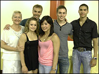 Hunts gymnasts and coaches