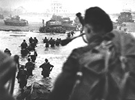 Commandos of No 1 Special Service Brigade, Queen Red Sector, Sword Beach