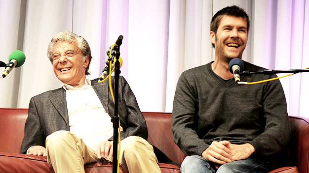 Lionel Blair and Rhod Gilbert