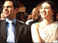 संजय कपूर और करिश्मा कपूर