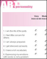 The Art and Personality test