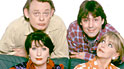 The cast of Men Behaving Badly