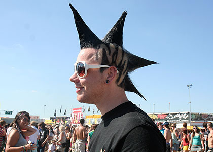 The crowd at Reading