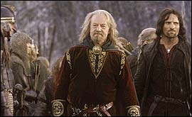 Bernard Hill as King Theoden