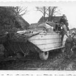 D U K W Helping with the evacuation of casualties