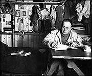 The explorer Robert Falcon Scott