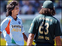 इशांत शर्मा और एंड्र्यू साइमंड्स