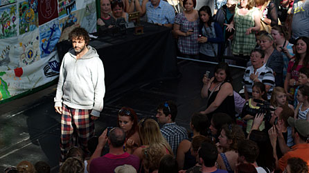 Michael Sheen in The Passion. Photo: Luned Aaron