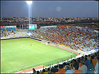 The GSP Stadium in Nicosia, Cyprus