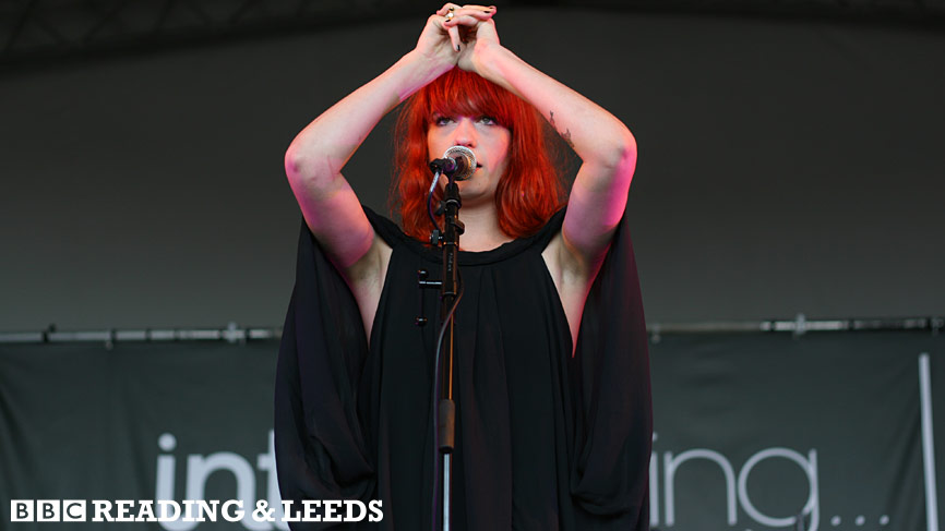 Florence and the Machine performs at the BBC Intorducing stage