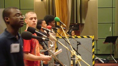 Competition Winners performing at Maida Vale