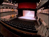 The stage at the Carriageworks Theatre