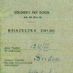 Polish Soldier's Paybook.