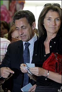 Nicolas Sarkozy ve Cecilia Sarkozy