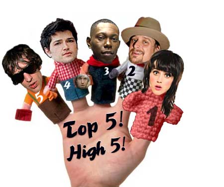 Top 5 High 5