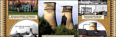 Tinsley Towers postcard