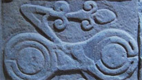 Pictish stone carving
