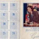 My mother's national savings card.