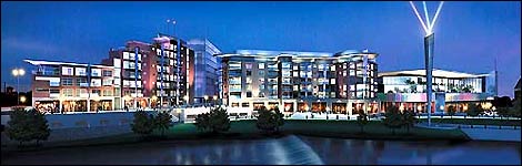 Artist's impression of 'Riverlights'