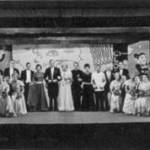 POWs in their production of "Girls, Girls, Girls" in Stalag Luft 3, 1943.