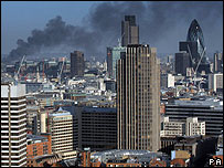 An image of the fire