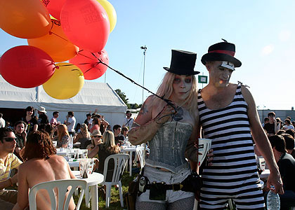 The crowd at Reading