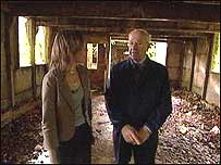 Jan at the resettlement camp