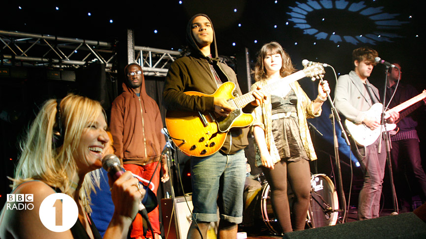 Jack Pinate in the Live Lounge