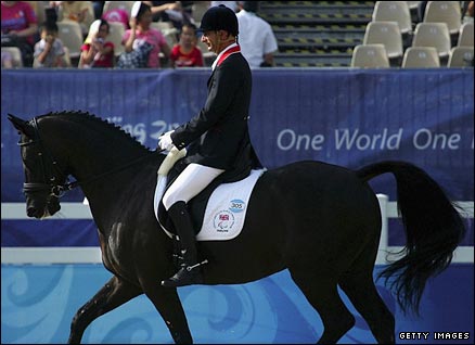 Britain's Simon Laurens found the heat tough to cope with