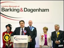 The count at Barking & Dagenham