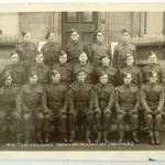 Photograph of my grandad Ron Tremlett of the No81 Clerks SD Course Squad - January 1945 Plymouth Ron is on the middle row 2nd from the right