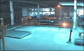 A webcam view inside the mailbox