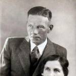 Dutch friend Johann Van Dijr and his wife taken in Amsterdam, Holland