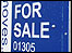 Estate agents sign