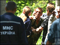 родичі гірників у Єнакієво