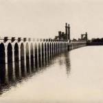 Delta barrage on the River Nile, Egypt.