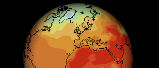 Detail of the experiment's screensaver