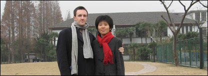 Caroline and her husband