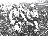 Armed German soldiers