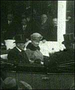 The royal couple arrive for the bridge opening