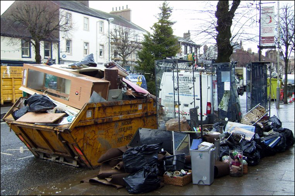 Flood damage in Cockermouth