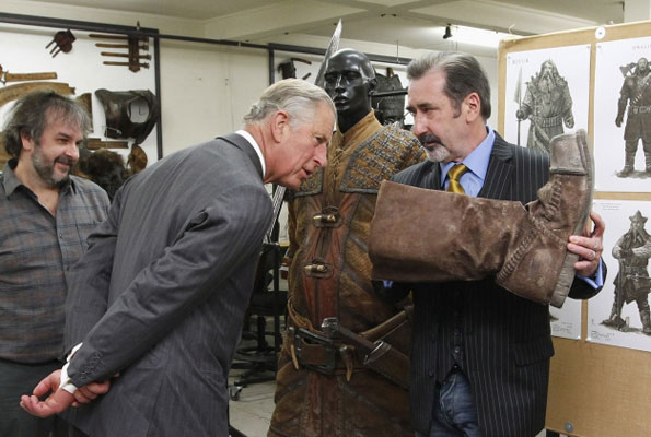 Prince Charles and a boot