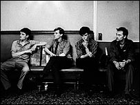 The cast as Joy Division in Control