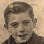 School Photo in 1947 (aged 10).