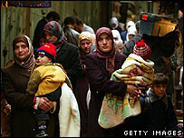 زنان و کودکان در بخش عرب نشين بيت المقدس