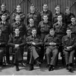 99 (Gunnery Leader) Course, Central Gunnery School, Catfoss 04/06/45 to 29/06/45 Bill is 3rd from right centre row