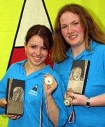 Sian Alderton a Esyllt Tudur Davies, Llanrwst, - cyntaf, Deuawd Gerdd Dant 15-19