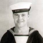 A photograph of Charles Goddard on leave in Durban, South Africa