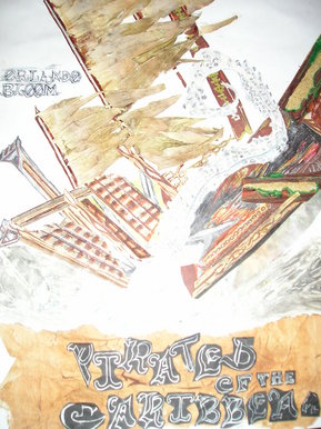 {Pirates of the Caribbean} Poster Design