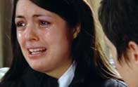 Ruth comforts Kirsty